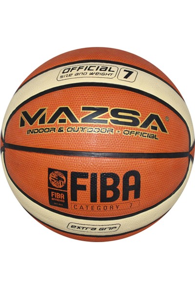 Mazsa Extra Grip FIBA Onaylı Basketbol Topu No:6-7