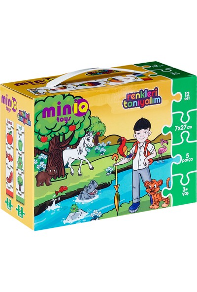 Miniq Toys Renkleri Tanıyalım Puzzle - 60 Parça