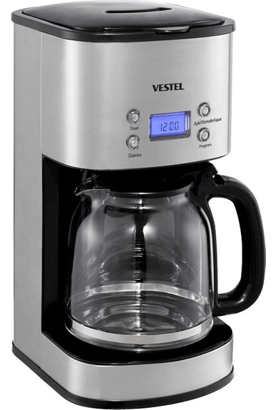 Vestel Sefa K3000 Inox Filtre Kahve Makinesi