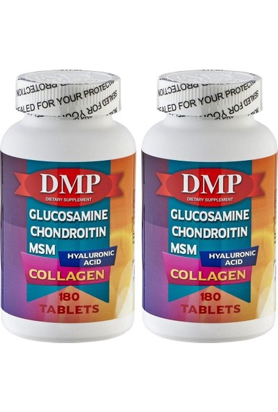 Dmp Glucosamine Chondroitin Msm Hyaluronic Acid Collagen 2 Kutu 360 Tablet