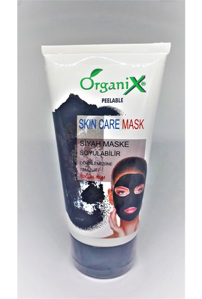 Organix Soyulabilir Siyah Maske 150 ml