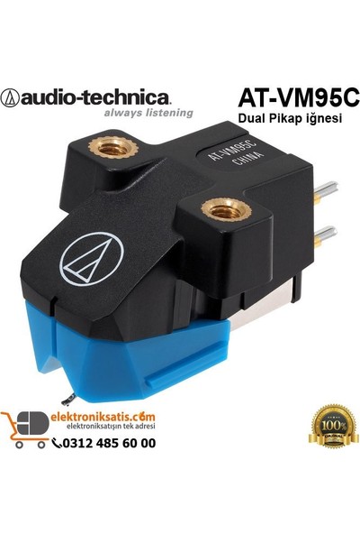 Audio Technica AT-VM95C Dual Pikap Iğnesi