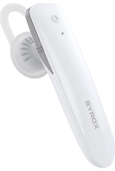 Syrox Bluetooth Kablosuz Kulak Içi Kulaklık - Beyaz
