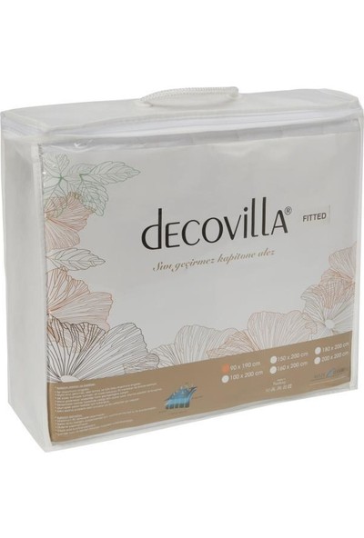 Decovilla 100x200 Kapitone Fitted Alez Sıvı Geçirmez