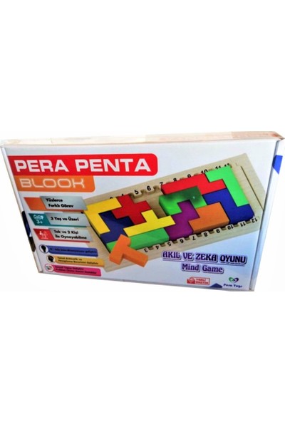 Pera Toys Penta Akıl ve Zeka Oyunu Blokları