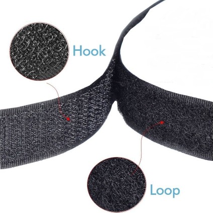 Cırt Bant 1 m Çift Taraflı Siyah Cırt Cırt Bant En 2 cm fiyatları