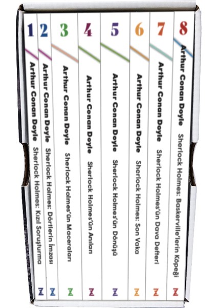Sherlock Holmes Büyük Set (8 Kitap Takım) - Arthur Conan Doyle