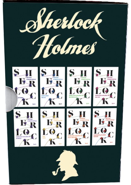 Sherlock Holmes Büyük Set (8 Kitap Takım) - Arthur Conan Doyle
