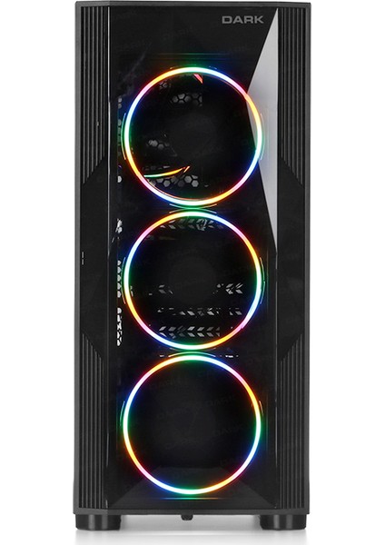 Diamond Pro 500W 4x12cm RGB USB 3.0 Bilgisayar Kasası (DKCHDIAMONDPRO500)