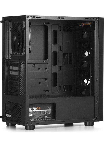 Diamond Pro 750W 80+ Bronze 4x12cm RGB USB 3.0 Bilgisayar Kasası (DKCHDIAMONDPRO750BR)