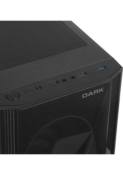 Diamond Pro 750W 80+ Bronze 4x12cm RGB USB 3.0 Bilgisayar Kasası (DKCHDIAMONDPRO750BR)