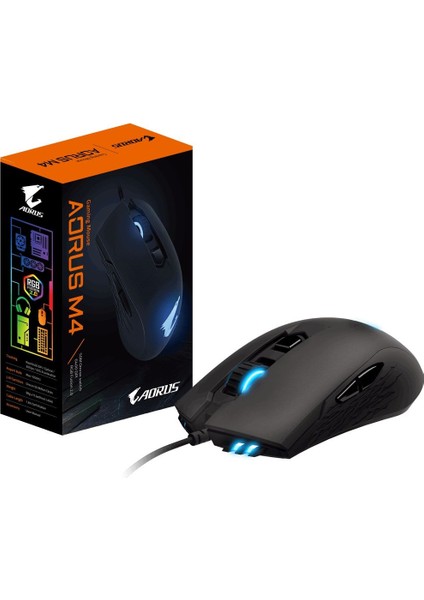 Aorus M4 RGB 6400DPI Oyuncu Mouse