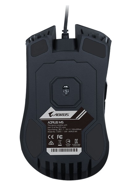 Aorus M5 RGB 16000DPI Oyuncu Mouse
