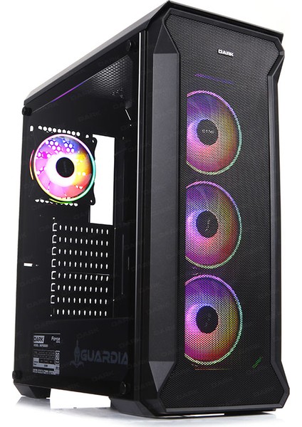 Guardian Pro 750W 80+ Bronze 4x12cm ARGB LED Fanlı USB 3.0 Bilgisayar Kasası (DKCHGRPRO750GD)