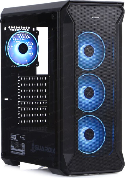 Guardian Pro 600 80+ Bronze 4x12cm ARGB LED Fanlı USB 3.0 Bilgisayar Kasası (DKCHGRPRO680BR)