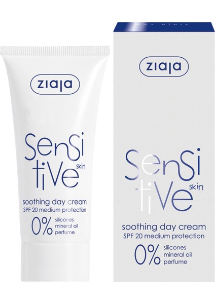 Sensitive Skin Yatıştırıcı GündüzKremi SPF20 50ML