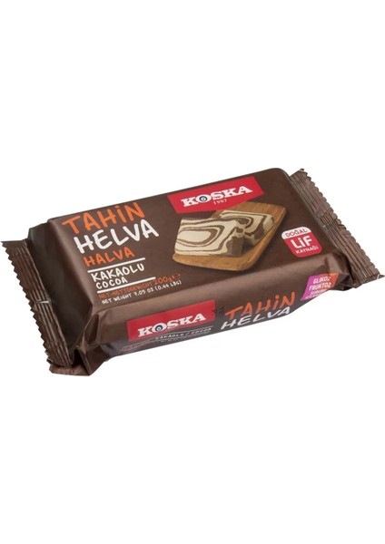Kakaolu Tahin Helvası 200 gr Paket