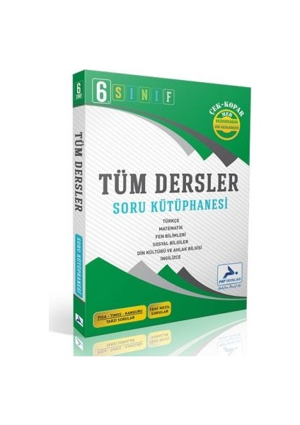 6. Sınıf Tüm Dersler Soru Kütüphanesi