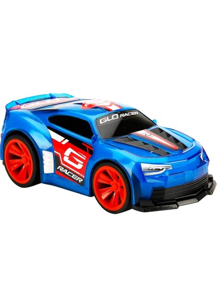Sesli ve Işıklı Glo Racer Çek Bırak Araba 18 cm