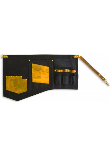 Nakışlı Belden Mutfak İş Önlüğü Barista Master Chef Garson Kuaför Tattoo Önlük