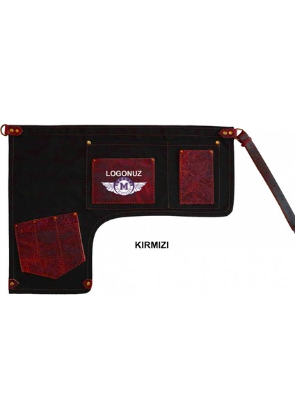 Nakışlı Belden Mutfak İş Önlüğü Barista Master Chef Garson Kuaför Tattoo Önlük fiyatları