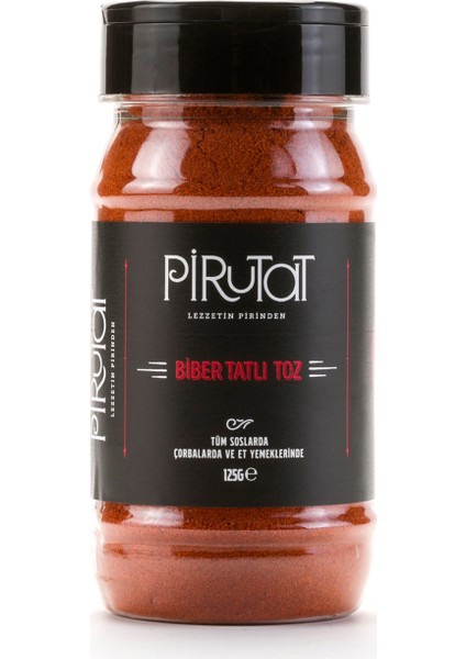 Tatlı Biber Toz 125 g Pet
