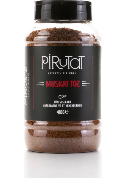 Muskat Toz 400 g Pet