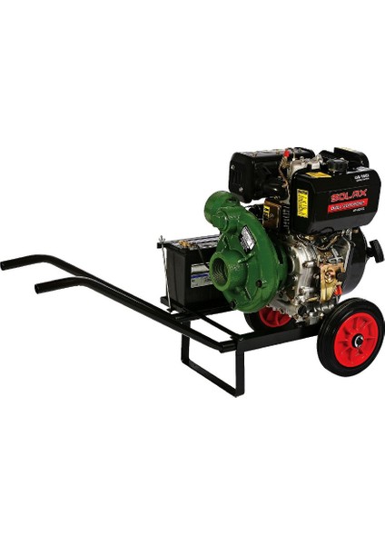 Sdp-3yn Dizel 3'lük Yüksek Basınçlı Su Motoru Tekerlekli Marşlı 13 Hp