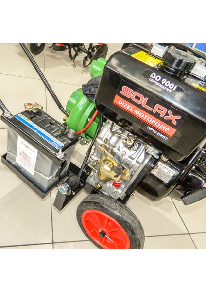 Sdp-3yn Dizel 3'lük Yüksek Basınçlı Su Motoru Tekerlekli Marşlı 13 Hp