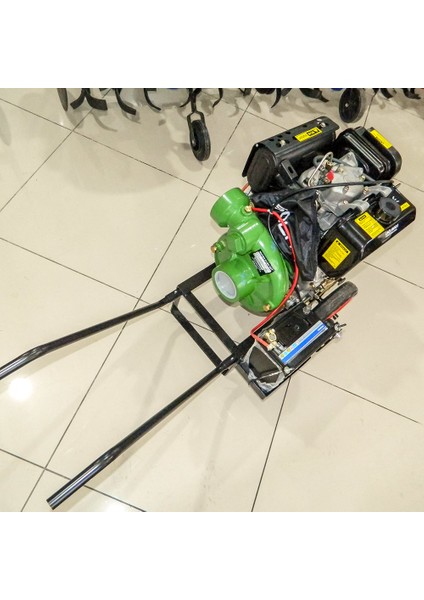 Sdp-3yn Dizel 3'lük Yüksek Basınçlı Su Motoru Tekerlekli Marşlı 13 Hp