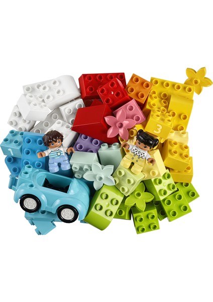 DUPLO Classic Yapım Parçası Kutusu 10913 - 18 Ay ve Üzeri Çocuklar için Yaratıcı Oyuncak Yapım Seti (65 Parça)