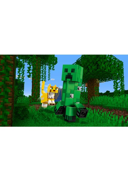 ® Minecraft# 21156 BigFig Creeper# ve Oselo