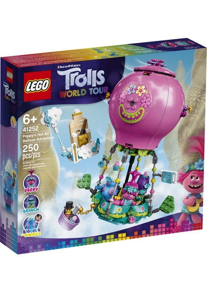 Trolls World Tour 41252 Poppy#nin Sıcak Hava Balonu Macerası