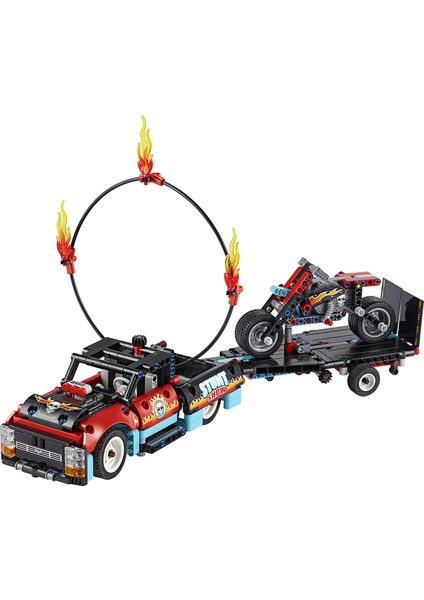 LEGO® Technic 42106 Gösteri Kamyoneti ve Motosikleti