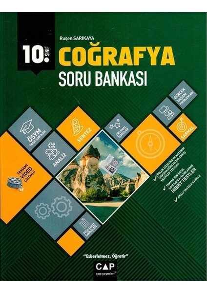 Çap Yayınları 10. Sınıf Coğrafya Anadolu Soru Bankası