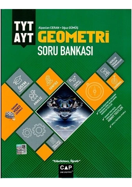 Çap Yayınları TYT AYT Geometri Soru Bankası