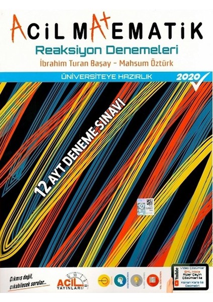 AYT Matematik Reaksiyon 12'li Denemeleri - İbrahim Turan Başay