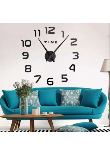 Dıy Clock Yeni Nesil 3D Duvar Saati Model 2