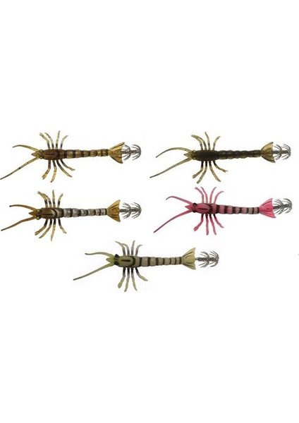 3D Tpe Shirimp Egi Jig 9,2cm 14GR Suni Yem