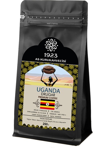 Uganda Drugar Filtre Kahve 250 gr