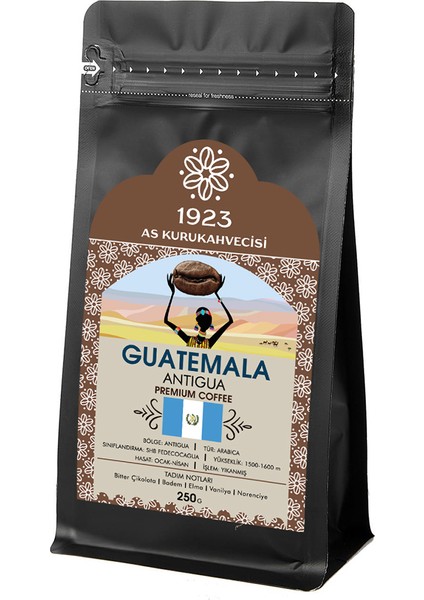 Guatemala Antigua Filtre Kahve 250 gr