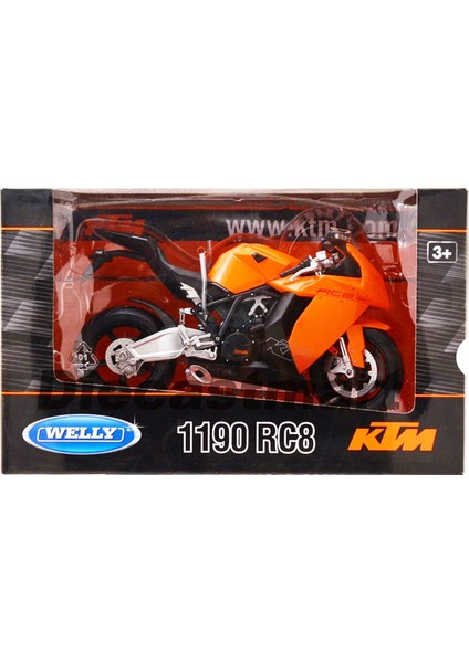 1:10 1190 Rc8 Model Motosiklet