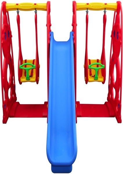 Sevimli Teddy Kaydıraklı Salıncak Set B