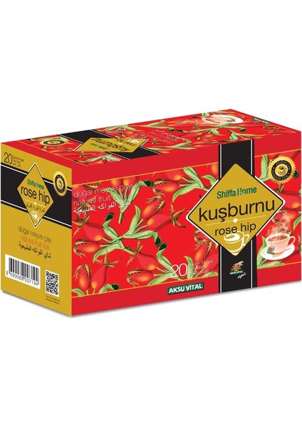 Kuşburnu Meyve Çayı 20'li