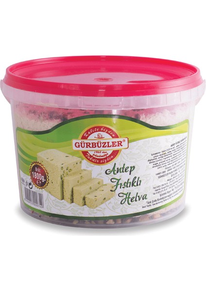 Antep Fıstıklı Helva 1800 gr