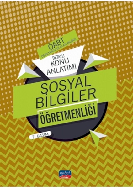 Nobel Yayınları 2020 Sosyal Bilgiler Öğretmenliği ÖABT