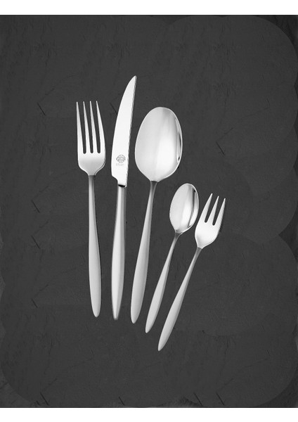 Yvonne Mat Solingen 96 Parça Kutulu Çatal Kaşık Bıçak Seti