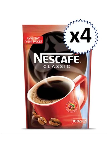 Classic Kahve Paket 100 gr 4'lü