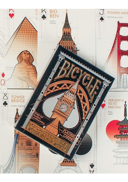 Bicycle® Architectural Wonders of the World Oyun Kartları