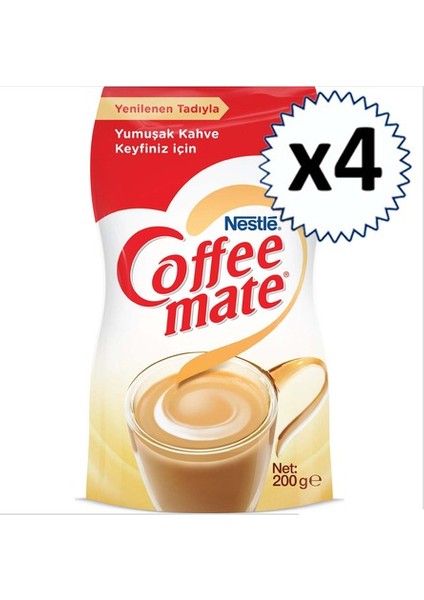 Coffee Mate 200 gr  4'lü